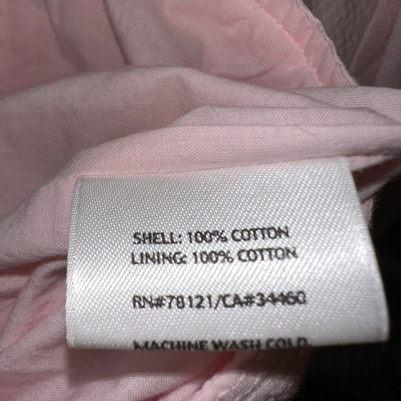 Eileen Fisher Pink high neck zip up jacket, Small JN32 - Picture 7 of 7